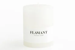 Bougies|Décoration<Flamant BETH, bougie, couleur , 9x11,5cm Blanc