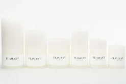 Bougies|Décoration<Flamant BETH, bougie, couleur , 9x20cm Blanc
