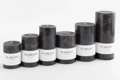 Bougies|Décoration<Flamant BETH, bougie, couleur , 7x11,5cm Noir