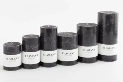 Bougies|Décoration<Flamant BETH, bougie, couleur , 9x20cm Noir
