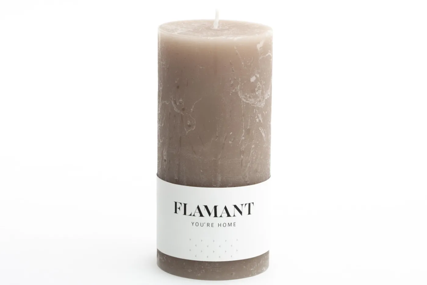 Bougies|Décoration<Flamant BETH, bougie, couleur taupe, 7x15cm Brun