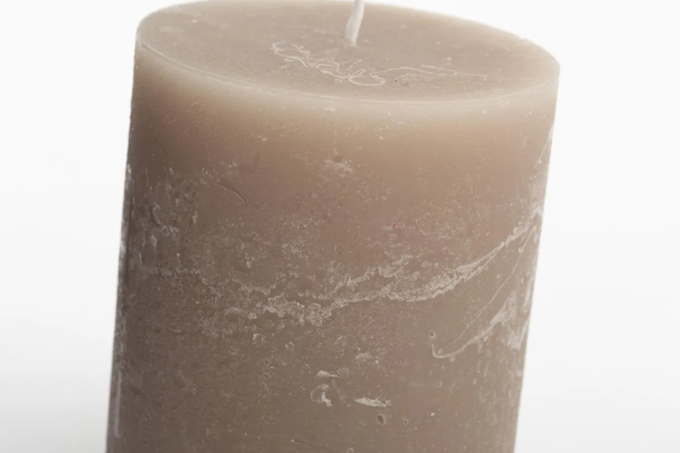 Bougies|Décoration<Flamant BETH, bougie, couleur taupe, 7x15cm Brun