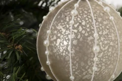 Boules De Noël|Boules De Noël<Flamant BIKING, boule de Noël Blanc