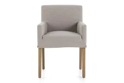 Chaises|Chaises<Flamant BILLY, chaise, bouleau, lin Gebrokenwit