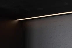 Placards|Armoires<Flamant BJORN, bibliothèque, , avec lumières LED dimmables Noir