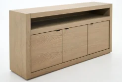Armoires|Armoires<Flamant BJORN, buffet, chêne altéré, 3 portes, avec lumières LED dimmables