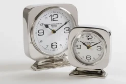 Horloges|Décoration<Flamant BONI, horloge Argent
