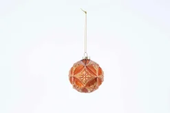 Boules De Noël|Boules De Noël<Flamant BORA, boule de Noël Rouge
