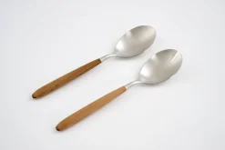 Couverts|Couverts<Flamant BORNEO, couverts à salade, set de 2 Brun