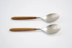 Couverts|Couverts<Flamant BORNEO, couverts à salade, set de 2 Brun