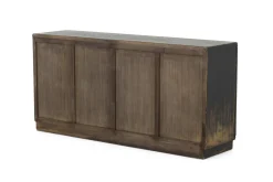 Armoires|Armoires<Flamant BOSSA, buffet, 4 portes, sculpté Brun