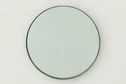 Miroirs|Décoration<Flamant BOWERY, miroir, rond, Noir