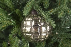 Boules De Noël|Boules De Noël<Flamant BOYAN, boule de Noël, Argent