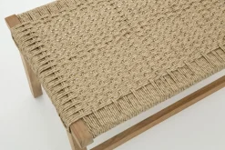 Banquettes|Fauteuils<Flamant BRENDON, pouf, tressé