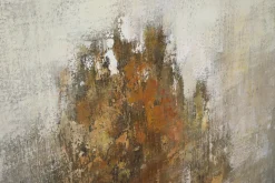 Art|Décoration<Flamant BRIANNA, peinture à l'huile Mixte