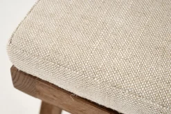 Chaises|Chaises<Flamant O, chaise avec accoudoirs, chêne, , roseau, avec coussin Brun