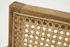 Chaises|Chaises<Flamant BRUNO, chaise avec accoudoirs, chêne, roseau, avec coussin Mixte