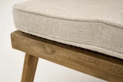 Fauteuils|Sièges<Flamant BRUNO, fauteuil, chêne, roseau, avec coussin Mixte