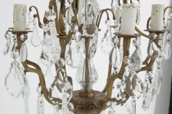 Suspensions Et Lustres|Luminaire<Flamant BRUXELLES, lustre, gouttes de verre, 6 lampes Transparent
