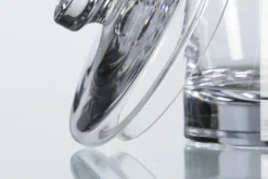 Bonbonnières|Bonbonnières<Flamant BUBBLE, bonbonnière, L, soufflée bouche Transparent