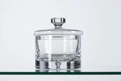 Bonbonnières|Bonbonnières<Flamant BUBBLE, bonbonnière, M, soufflée bouche Transparent
