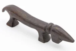 Statuettes Et Objets|Décoration<Flamant CALUM, chien, cuivre bronze, L Brun
