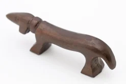 Statuettes Et Objets|Décoration<Flamant CALUM, chien, cuivre bronze, S Brun