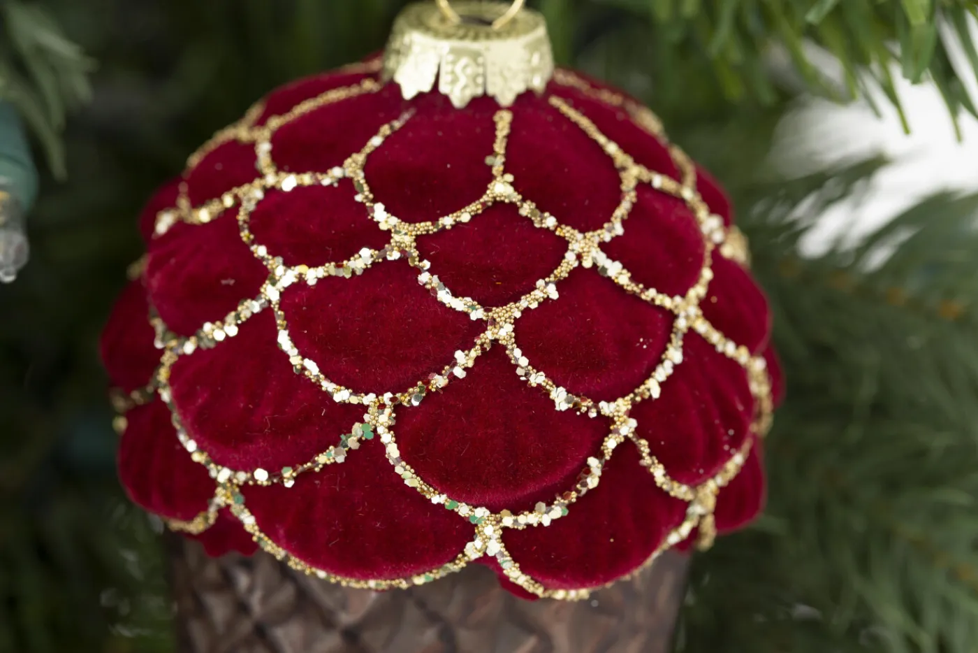 Boules De Noël|Boules De Noël<Flamant CAMPI, pendentif Noël Rouge