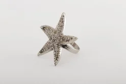 Décoration De Table|Accessoires<Flamant CANISI, rond de serviette, nickel, étoile de mer Argent