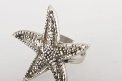 Décoration De Table|Accessoires<Flamant CANISI, rond de serviette, nickel, étoile de mer Argent