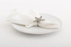 Décoration De Table|Accessoires<Flamant CANISI, rond de serviette, nickel, étoile de mer Argent