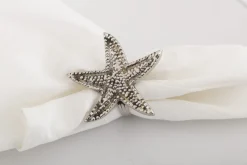 Décoration De Table|Accessoires<Flamant CANISI, rond de serviette, nickel, étoile de mer Argent