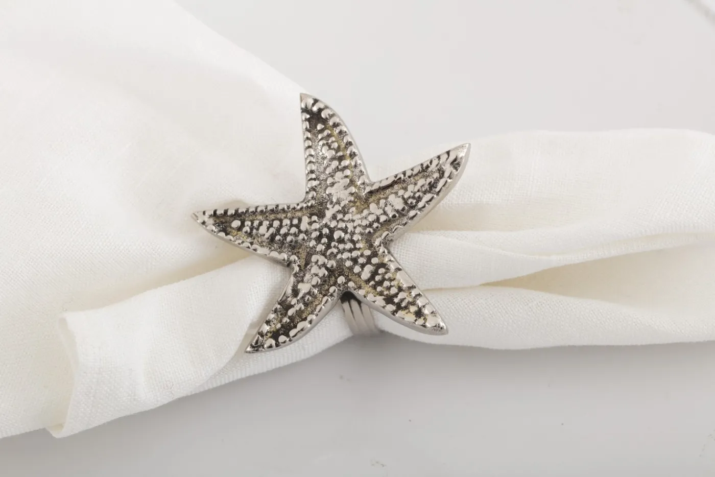 Décoration De Table|Accessoires<Flamant CANISI, rond de serviette, nickel, étoile de mer Argent