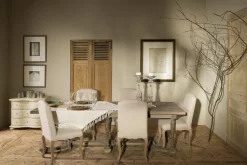 Chaises|Chaises<Flamant CANTELLE, chaise, bouleau, lin Gebrokenwit