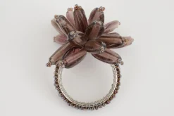 Décoration De Table|Accessoires<Flamant CARLEA, rond de serviette, perles Pourpre