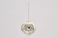 Boules De Noël|Boules De Noël<Flamant CAROLES, pendentif Noël, modèle 2 Argent