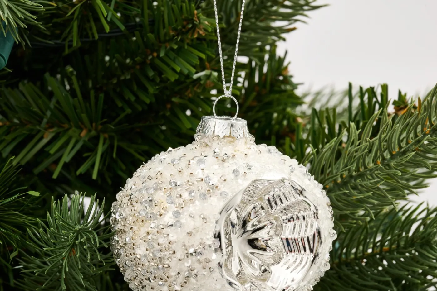 Boules De Noël|Boules De Noël<Flamant CAROLES, pendentif Noël, modèle 2 Argent