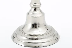 Chandeliers|Chandeliers<Flamant CAROLL, bougeoir, plaqué nickel Argent