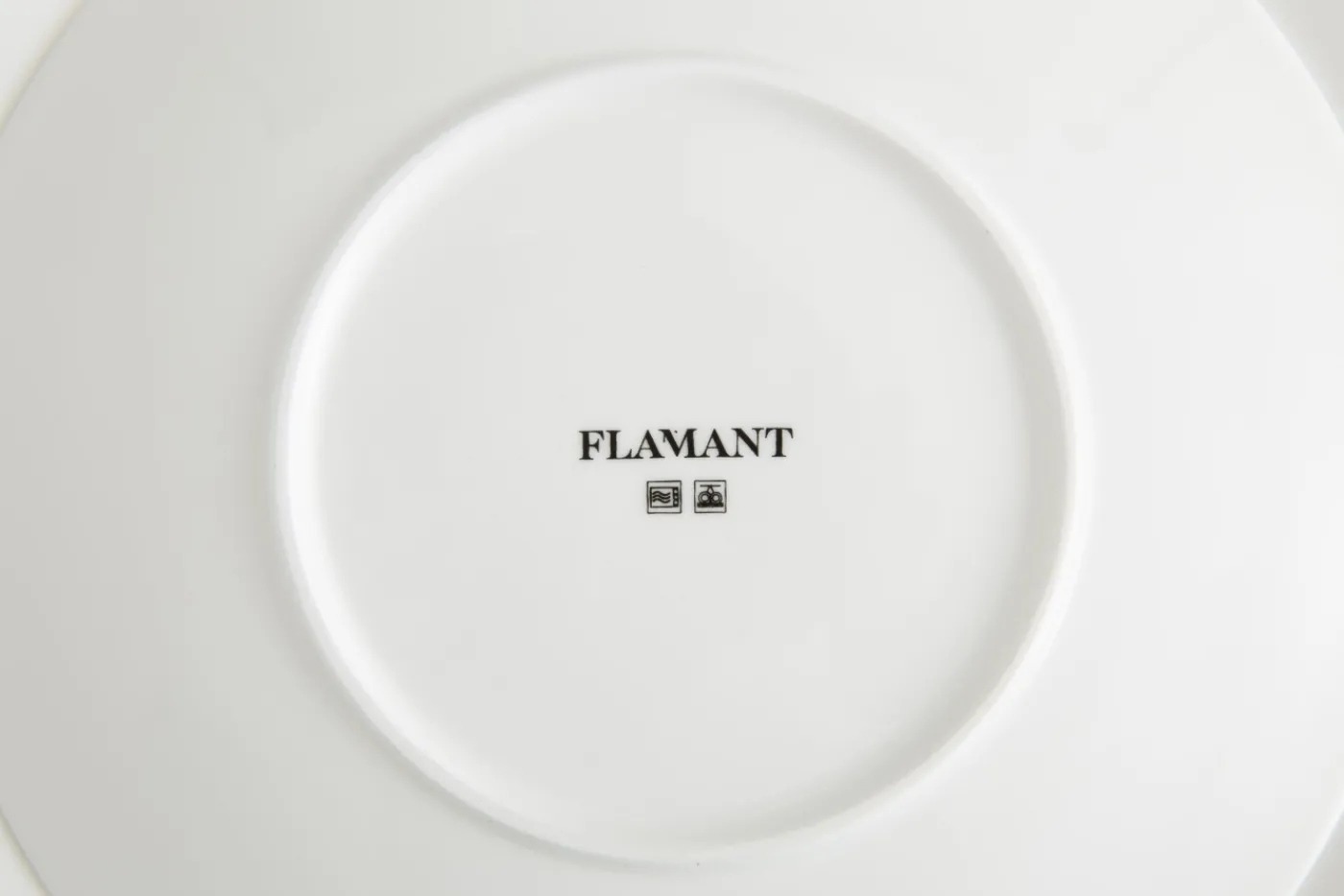 Assiettes, Plats Et Bols|Assiettes,Plats Et Bols<Flamant CATHY, assiette, porcelaine tendre, , 28cm Blanc