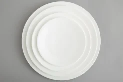 Assiettes, Plats Et Bols|Assiettes,Plats Et Bols<Flamant CATHY, assiette, porcelaine tendre, , 28cm Blanc