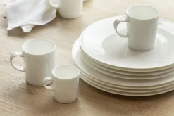 Assiettes, Plats Et Bols|Assiettes,Plats Et Bols<Flamant CATHY, assiette, porcelaine tendre, , 19cm Blanc