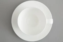 Assiettes, Plats Et Bols|Assiettes,Plats Et Bols<Flamant CATHY, tasse et soucoupe, porcelaine tendre, , 200ml Blanc