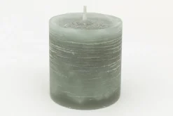 Bougies|Décoration<Flamant CELINE, bougie, couleur olive, 8x10cm Vert