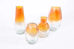 Pots Et Vases|Décoration<Flamant CESCO, vase, verre, modèle 1, S Orange