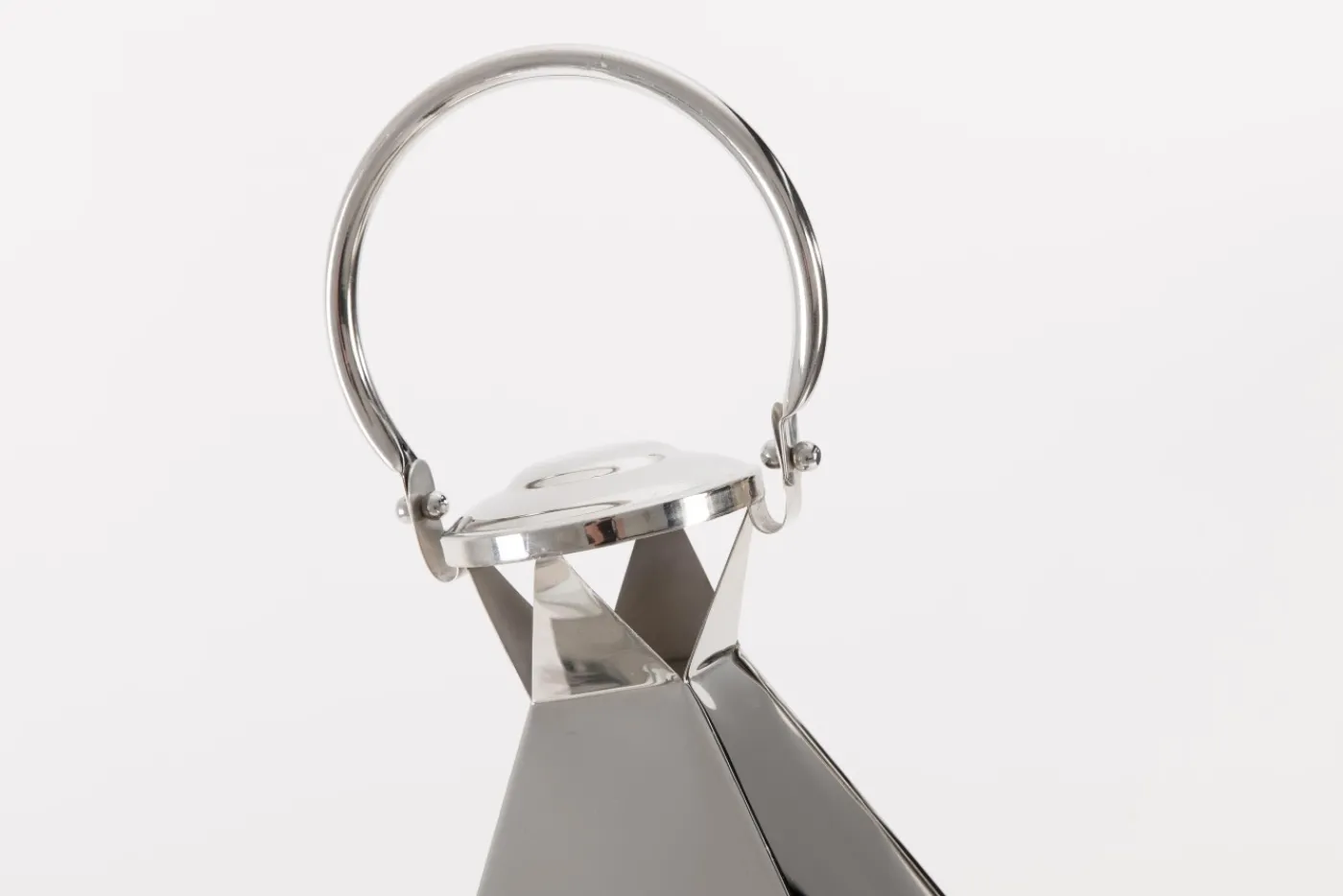 Lanternes|Décoration<Flamant CHARME, lanterne, acier et verre, L Argent