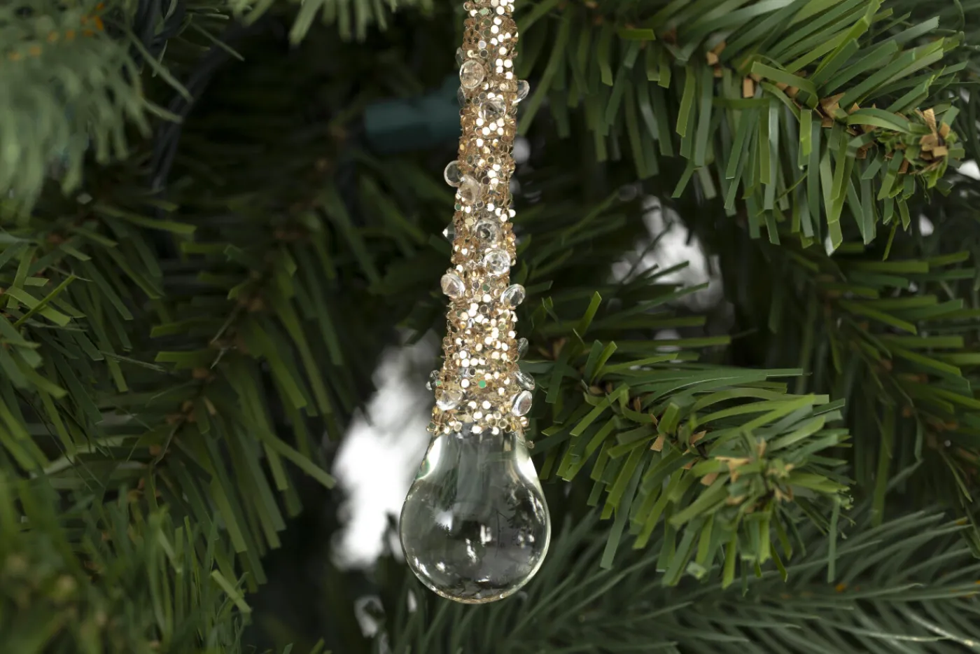 Boules De Noël|Boules De Noël<Flamant CHERINE, pendentif Noël Or