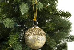 Boules De Noël|Boules De Noël<Flamant CHIKO, boule de Noël Or