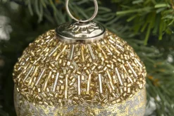 Boules De Noël|Boules De Noël<Flamant CHIKO, boule de Noël Or