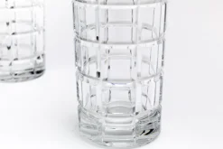 Verres|Verres<Flamant CHOPIN, verre longdrink, taillés à la main, set de 6 Transparent