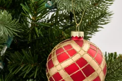Boules De Noël|Boules De Noël<Flamant CHRISTA, boule de Noël Rouge